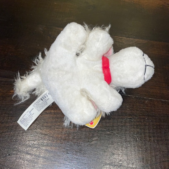 Vintage Mattel White Poodle Pound Puppies Plush Soft Toy 2004‎ - Picture 5 of 8